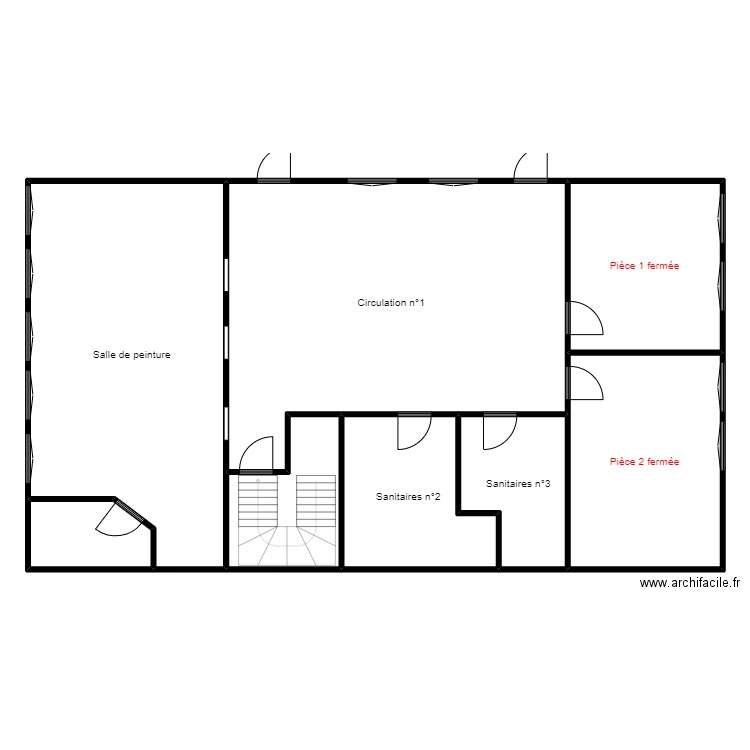 Ecole pasteur -1SS. Plan de 0 pièce et 0 m2