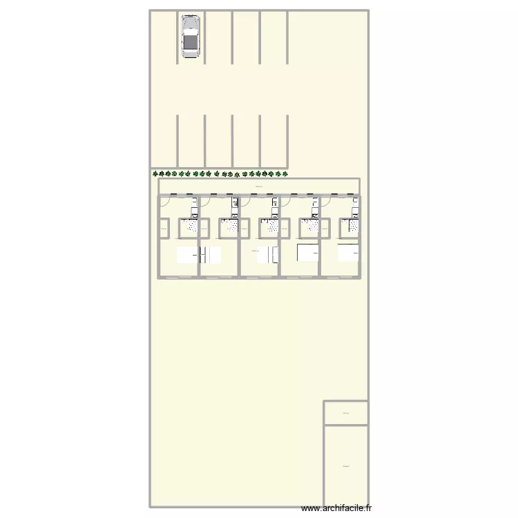 Projet Hotel . Plan de 