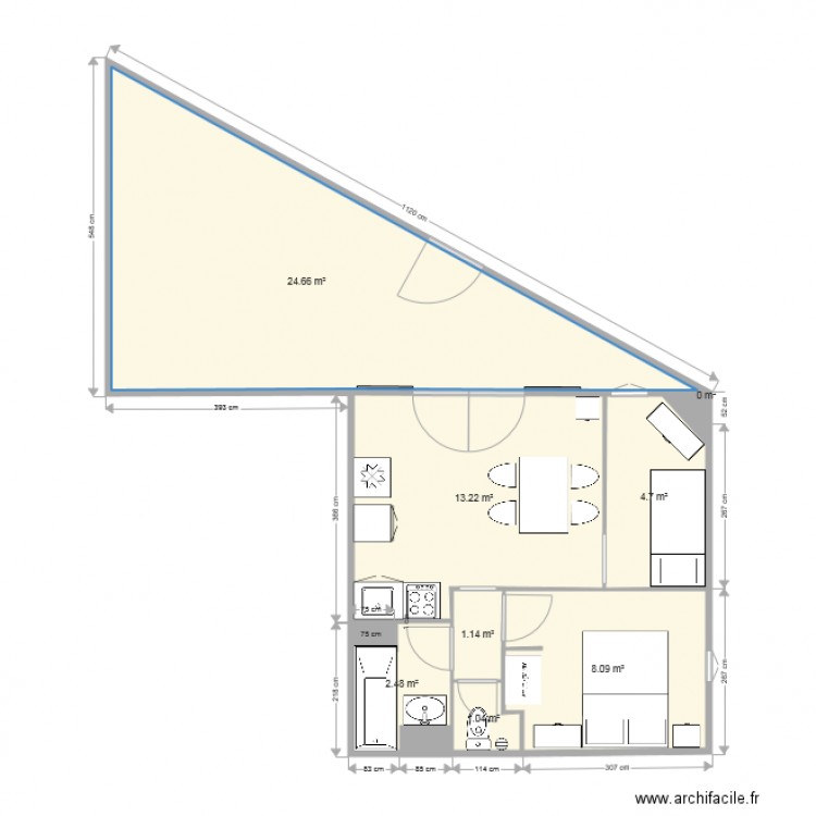 Sete. Plan de 0 pièce et 0 m2