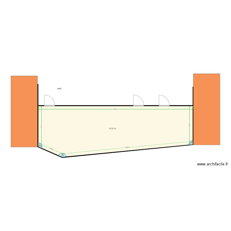 plan Tchen robinson. Plan de 0 pièce et 0 m2