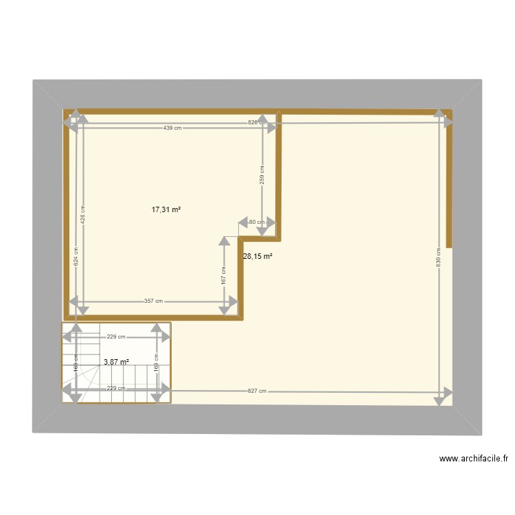 RDV MAISON ARDILLIERES. Plan de 5 pièces et 134 m2