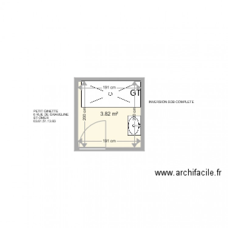 PETIT GINETTE . Plan de 0 pièce et 0 m2