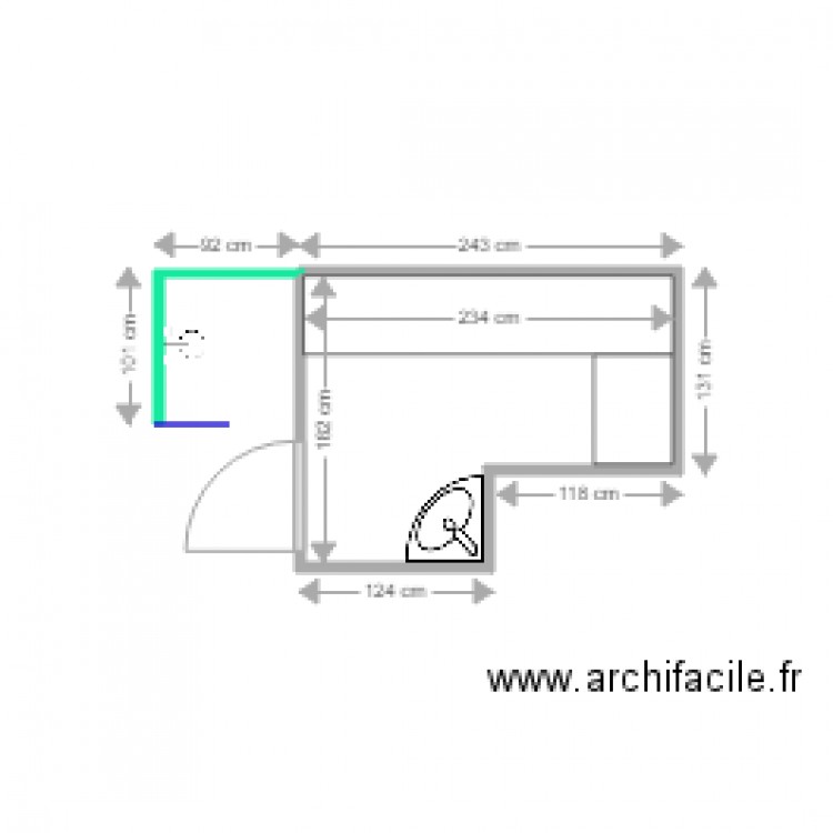 Hamma Franco. Plan de 0 pièce et 0 m2