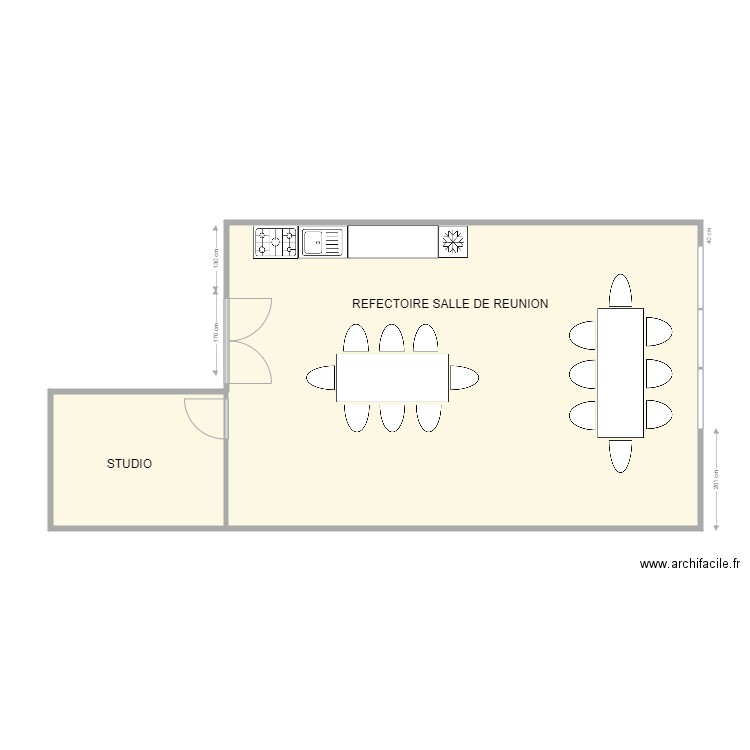 MEZZANINE CTM EQUIPEE. Plan de 0 pièce et 0 m2