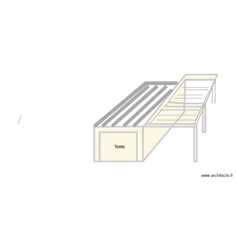 marc. Plan de 14 pièces et 9 m2