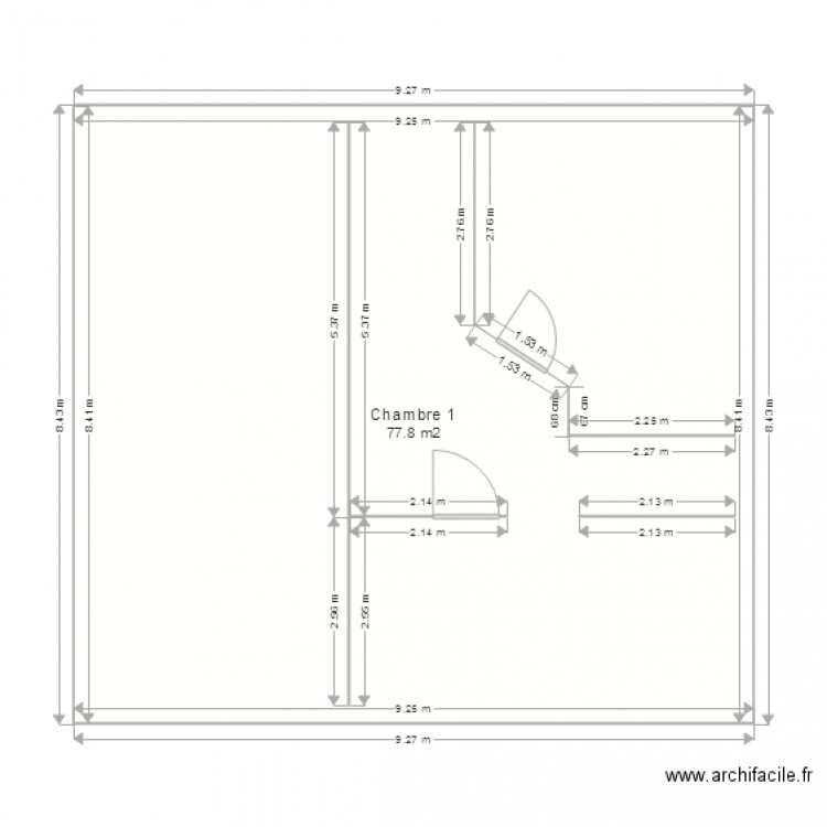 Ma maison. Plan de 0 pièce et 0 m2