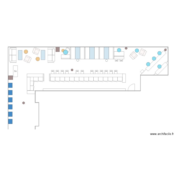 topo bar 5b. Plan de 0 pièce et 0 m2