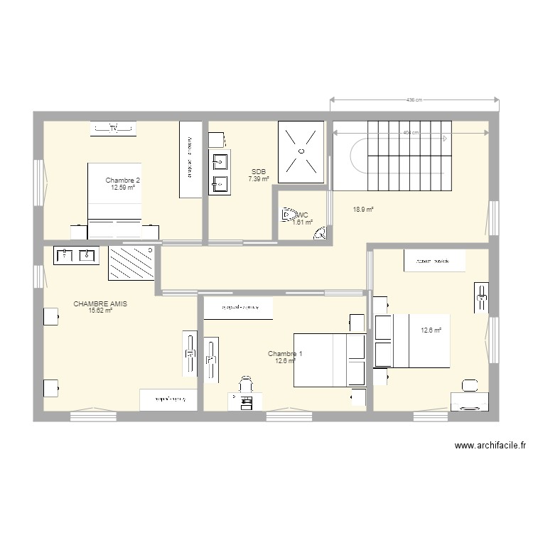 MAISON BELVAUX 1 ETAGE. Plan de 0 pièce et 0 m2