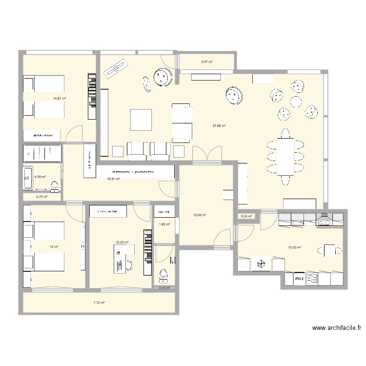 Parc 2. Plan de 0 pièce et 0 m2