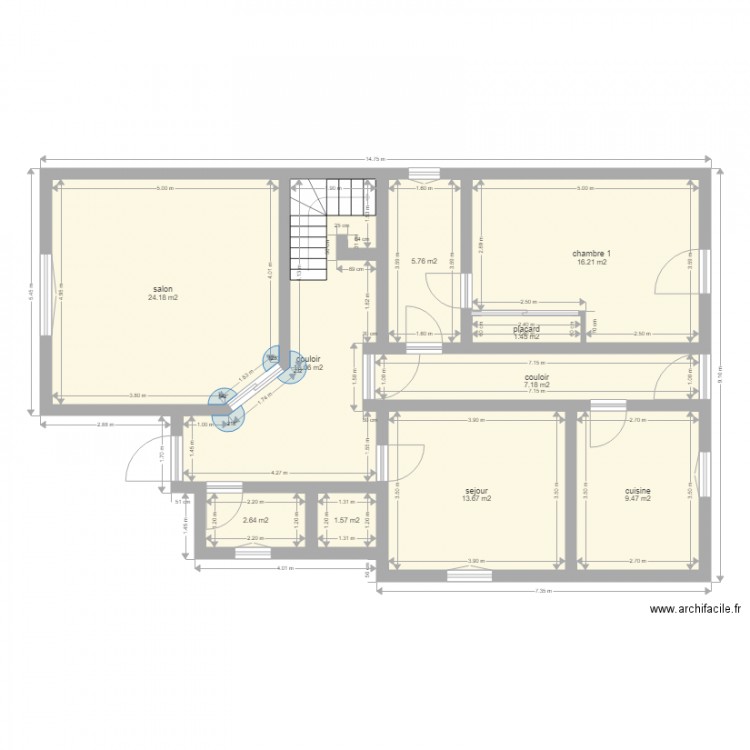 maison 50 ru louis billant. Plan de 0 pièce et 0 m2