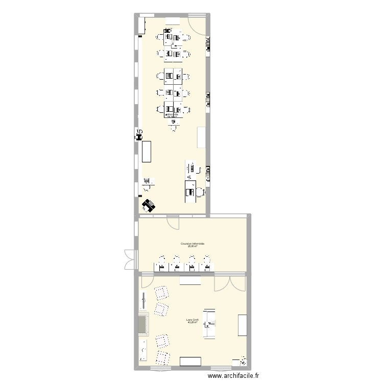 Infomédia. Plan de 0 pièce et 0 m2