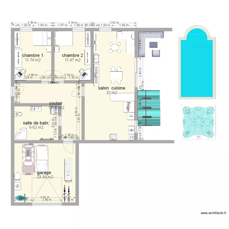 GARNERO Emilie. Plan de 