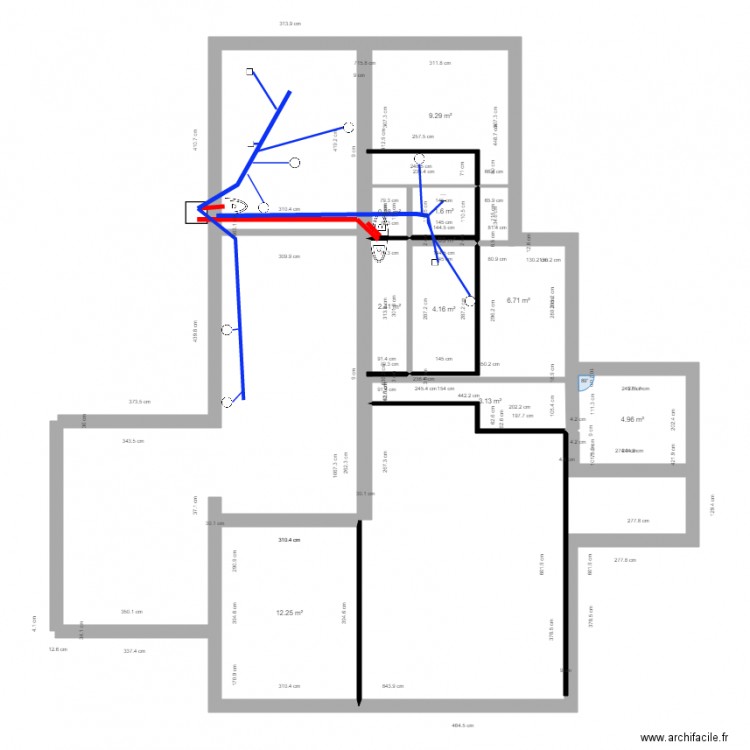 MAISON SAN AVEC ETAGE. Plan de 0 pièce et 0 m2