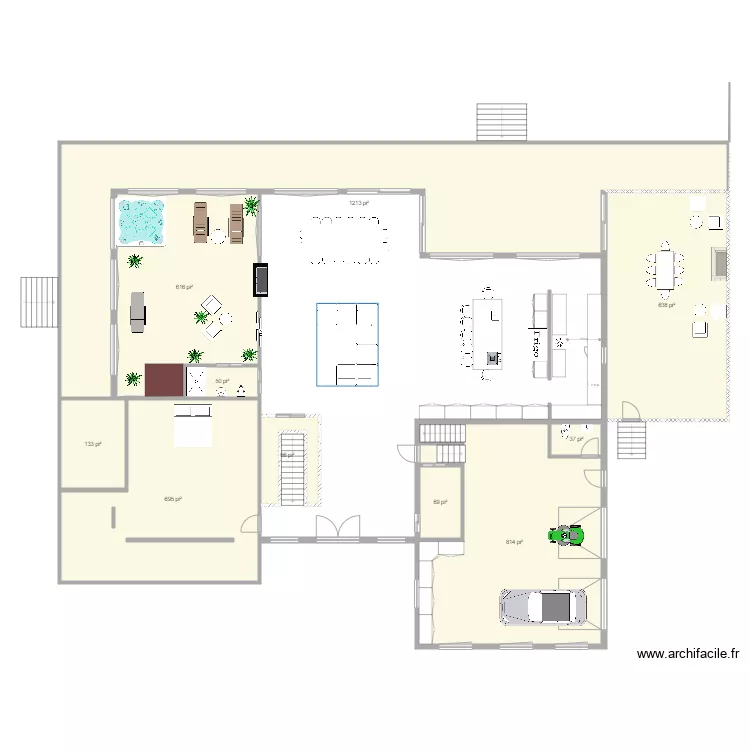 Maison Rawdon 3. Plan de 