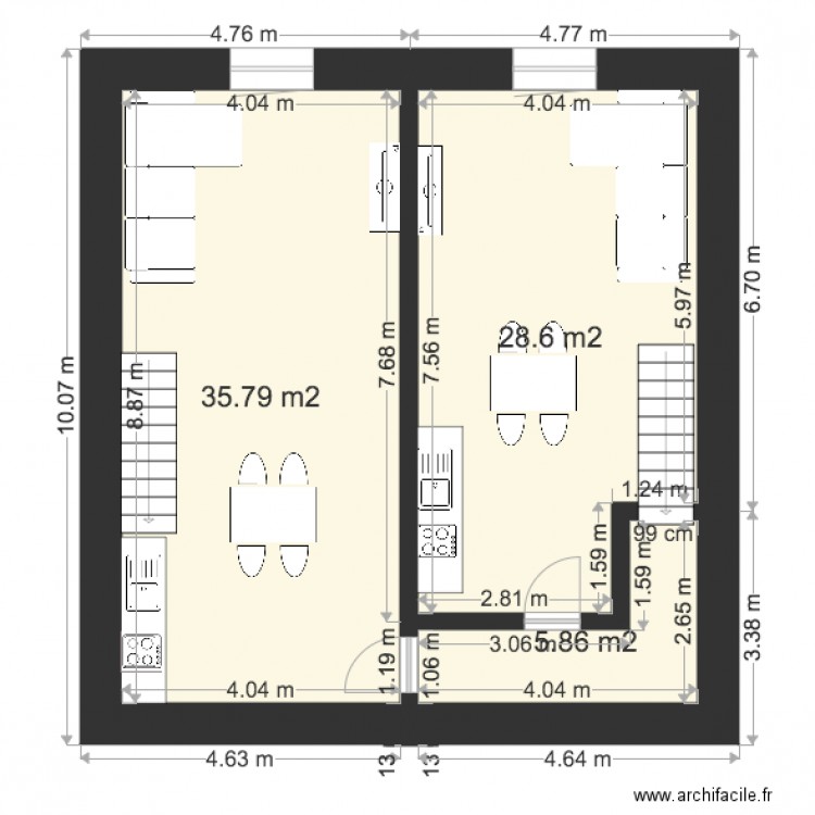 Grange rez. Plan de 0 pièce et 0 m2