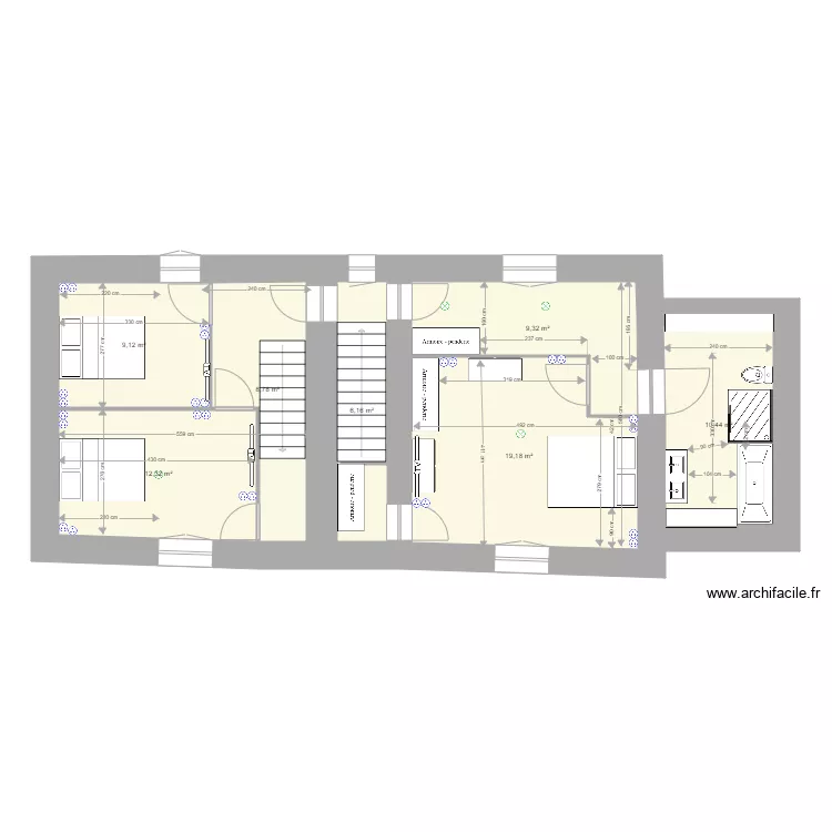 1er étage maman V4. Plan de 1er étage maman V4. Plan de