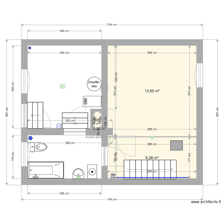 planmamannecave. Plan de 0 pièce et 0 m2