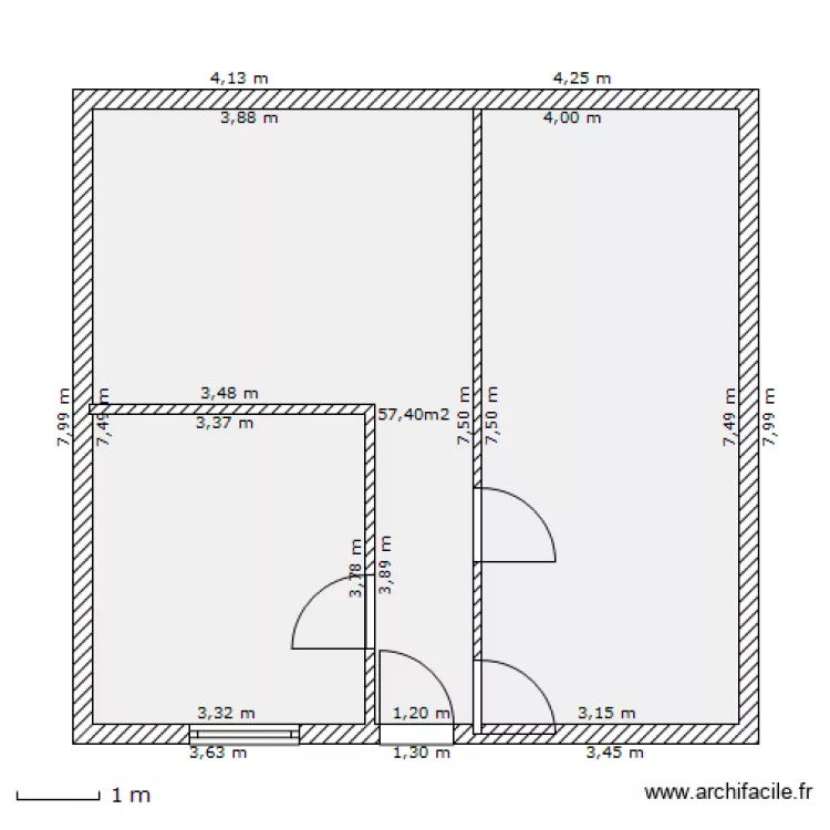 Lemans_ebauche. Plan de 