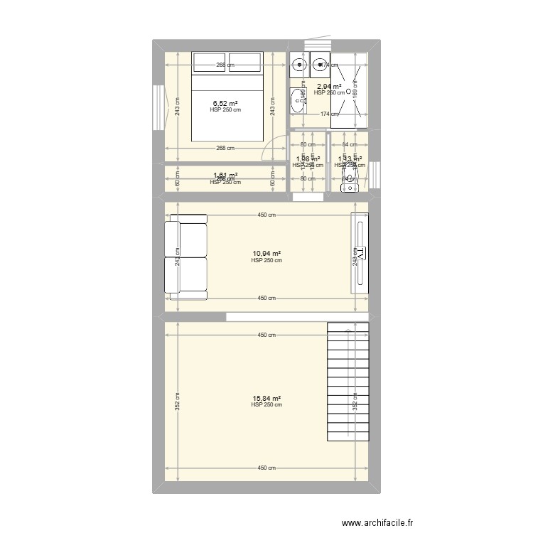 RDC FLO 2. Plan de 0 pièce et 0 m2