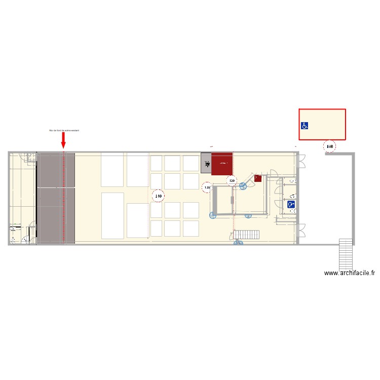 jeanette agrandissement. Plan de 0 pièce et 0 m2