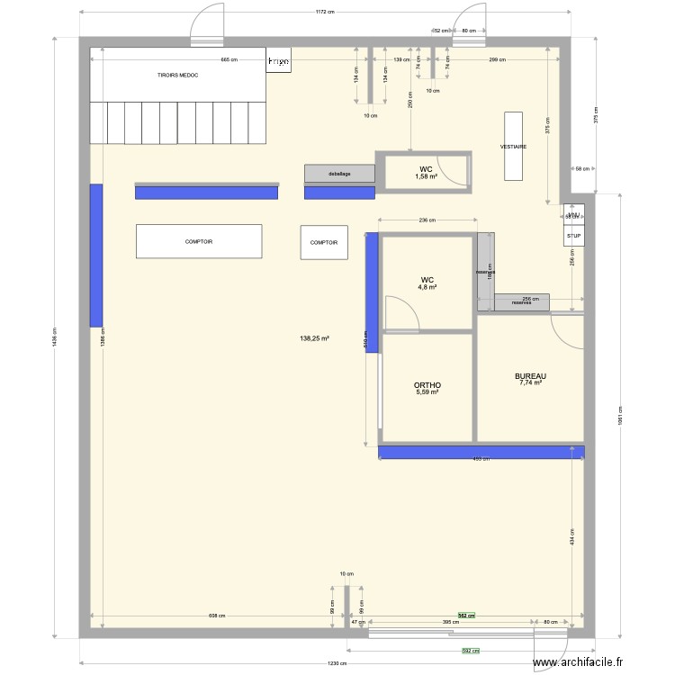 balcet3. Plan de 0 pièce et 0 m2