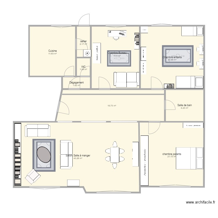 Appartement Schoenberg V4. Plan de 0 pièce et 0 m2