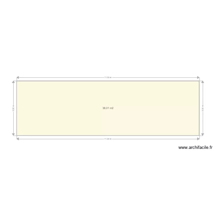 Garage Pautussac C&ocirc;t&eacute; Nord. Plan de 