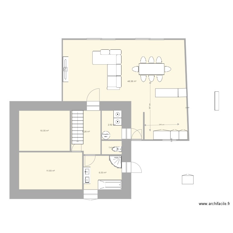 agrandissement  21 mars1. Plan de 0 pièce et 0 m2