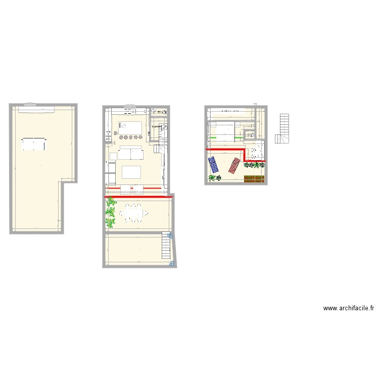 PLAN NU ECHELLE REELE TAT t. Plan de 0 pièce et 0 m2