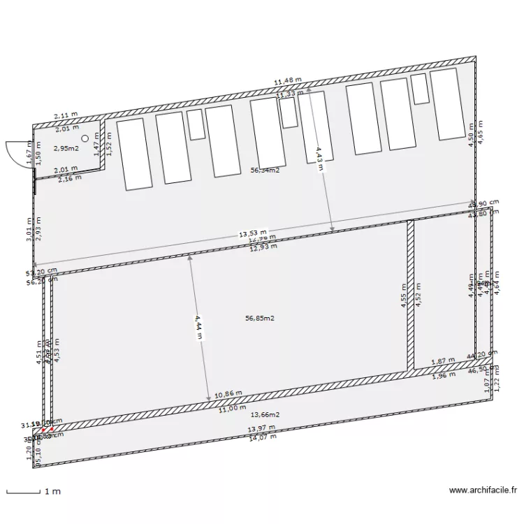 Deck Piscine. Plan de 