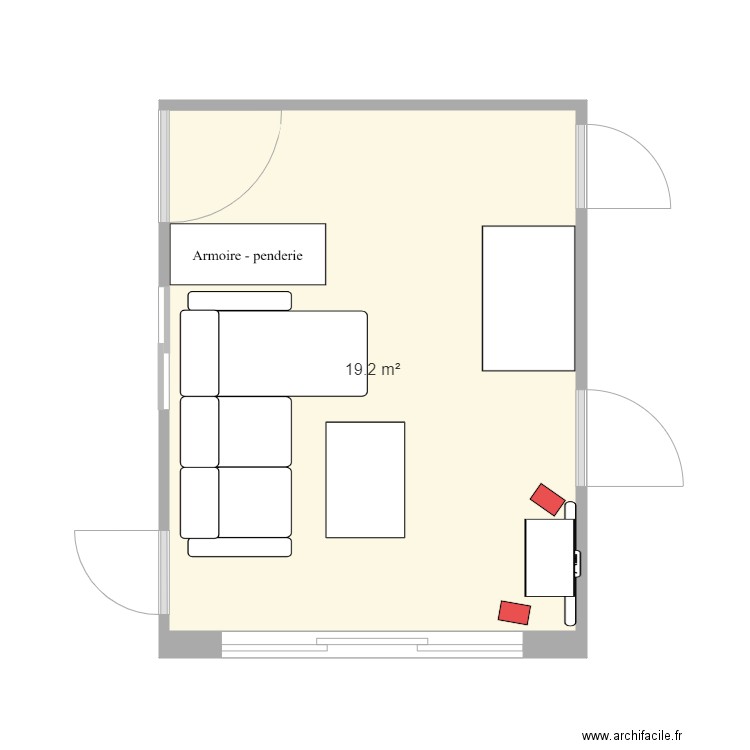 Salon. Plan de 0 pièce et 0 m2