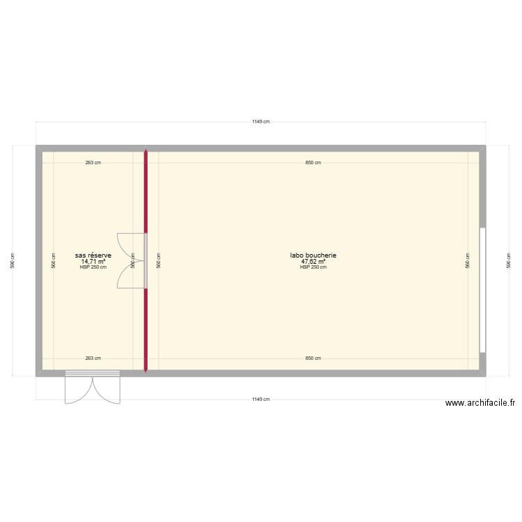 destok prim. Plan de 0 pièce et 0 m2