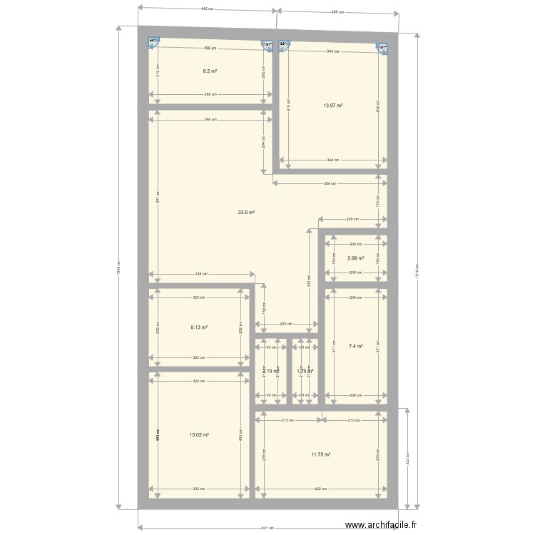 farciennes 72. Plan de 0 pièce et 0 m2