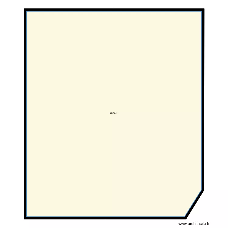 EXTERIEUR SANS EXTENTION. Plan de 