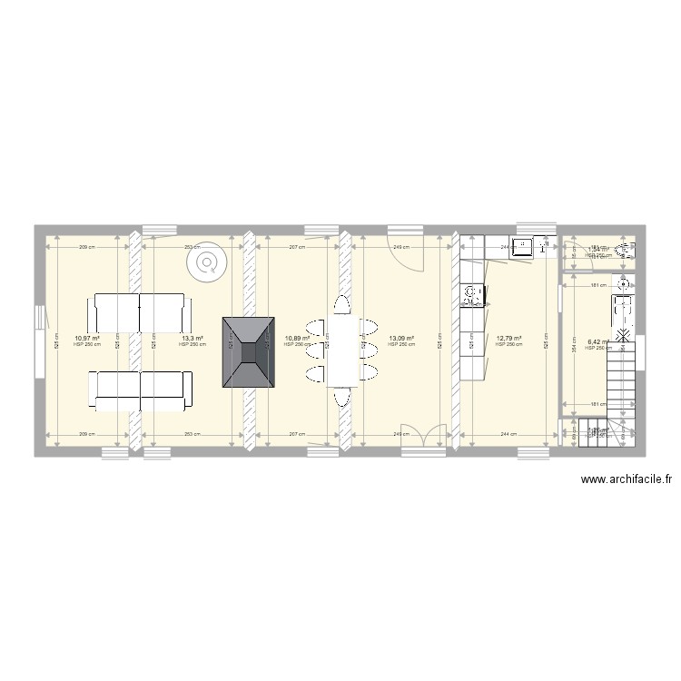 la colombière RDC. Plan de 0 pièce et 0 m2