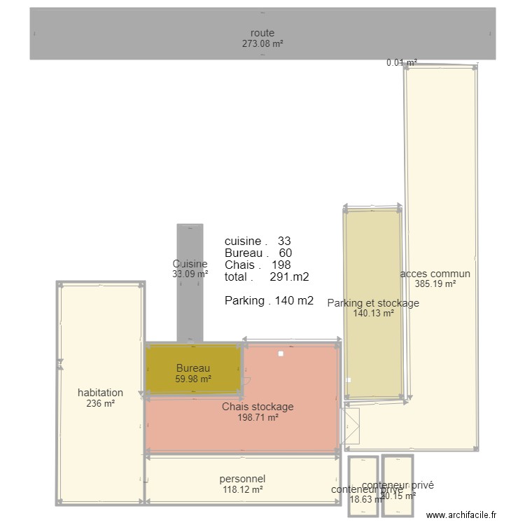 chais maison blanche ok 1. Plan de 0 pièce et 0 m2