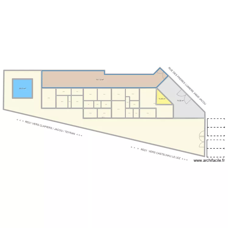 AK99 APPART MV 29032023RDCESSAI. Plan de 