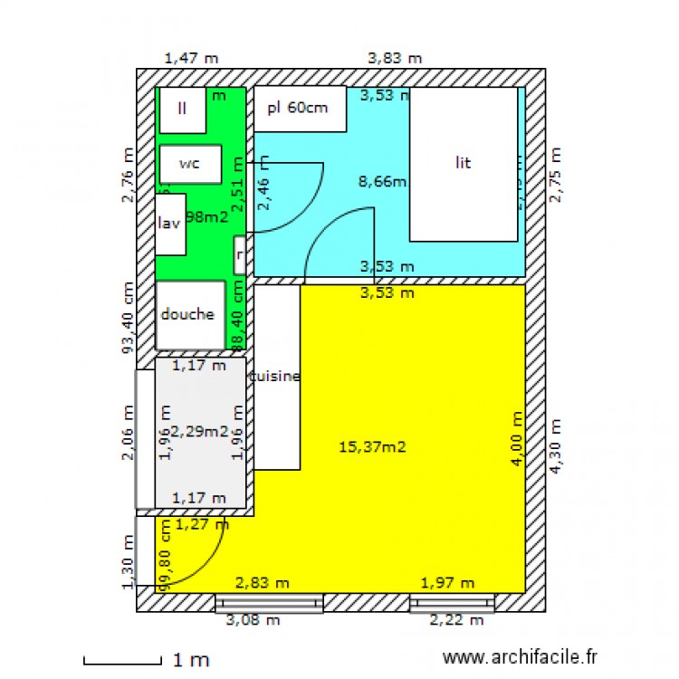 BASTE22herve. Plan de 0 pièce et 0 m2