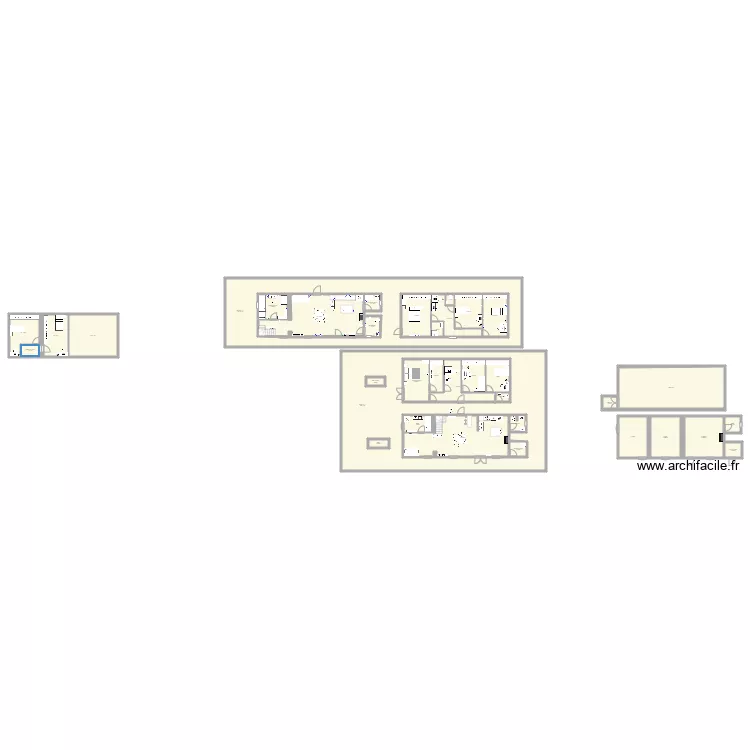Maison Channay. Plan de 
