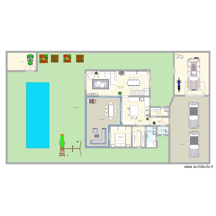 Maison 21. Plan de 0 pièce et 0 m2