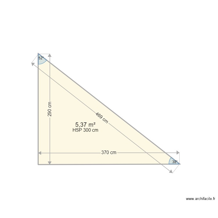 Sté REXEL  de Roubais  Manon LABARBERA. Plan de 1 pièce et 5 m2