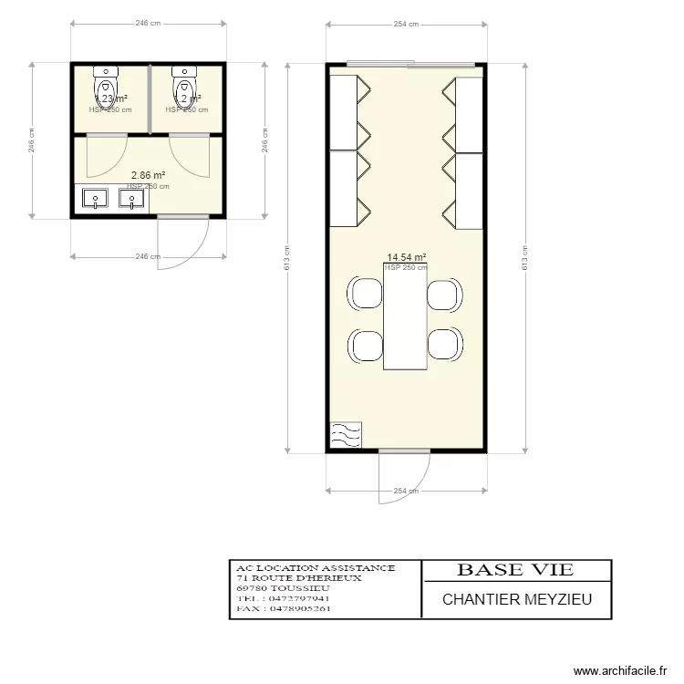 J ALVES  MACONNERIE . Plan de 