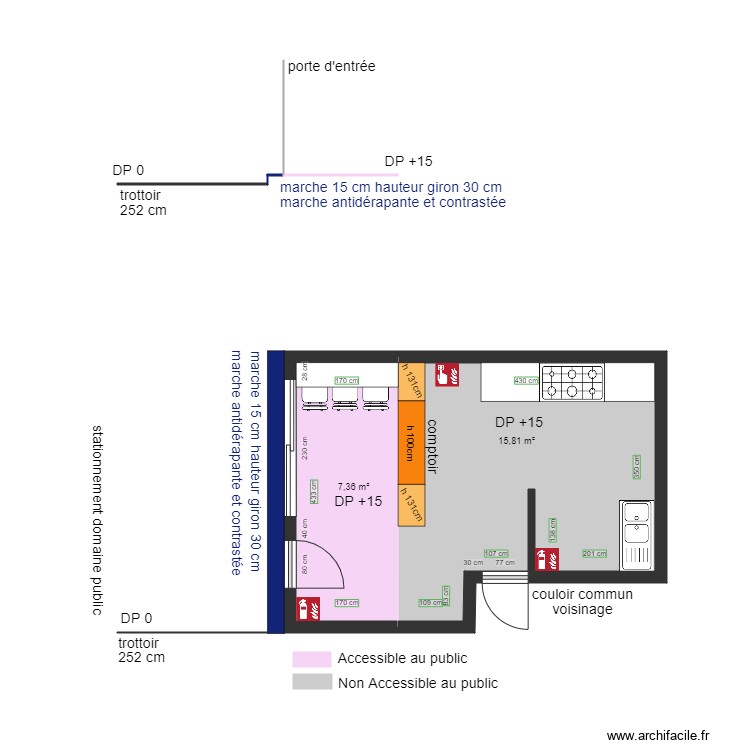 SHONEN TASTE AVANT TRAVAUX. Plan de 0 pièce et 0 m2