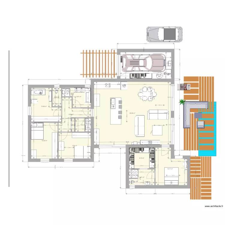 soprojet corrig&eacute;. Plan de 