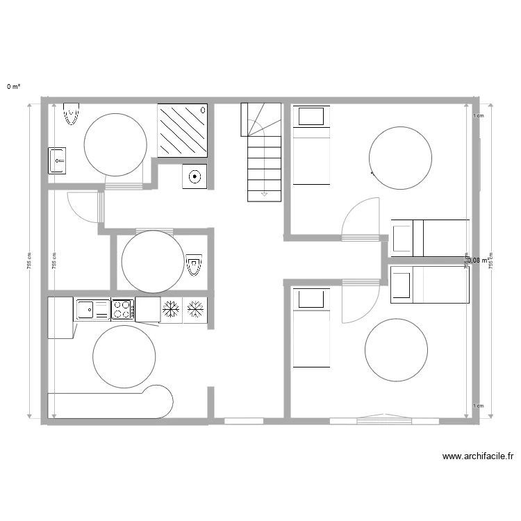 projet cada 3. Plan de 