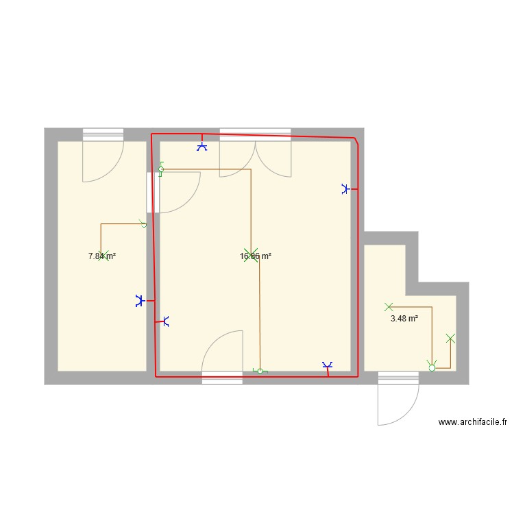 schema 1. Plan de 0 pièce et 0 m2