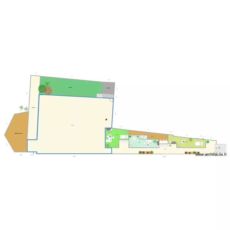 ENTRE SOL zac. Plan de 