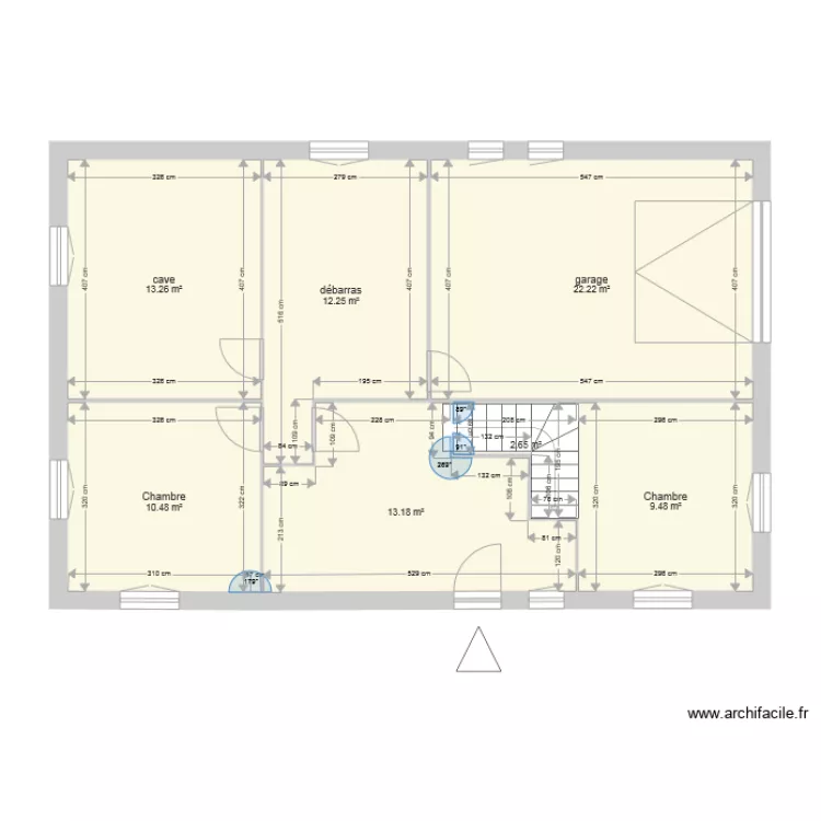 PACCALIN SIGOURE. Plan de 