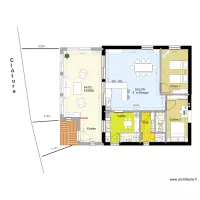 orouet plan maison  am&eacute;nagement 