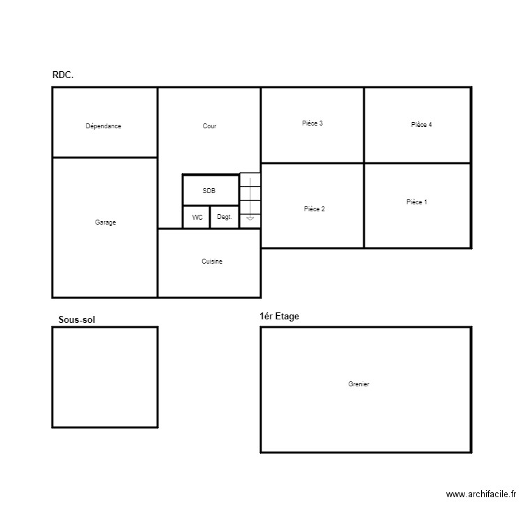 BEN HADJ. Plan de 0 pièce et 0 m2